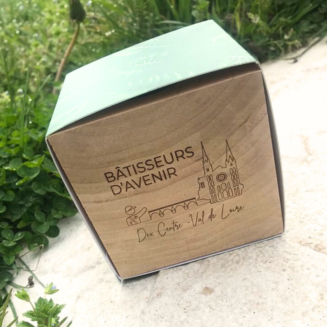 Cube bois gravé publicitaire Cube bois gravé.