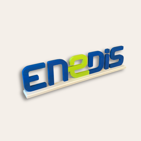 Logo bois enedis coloré