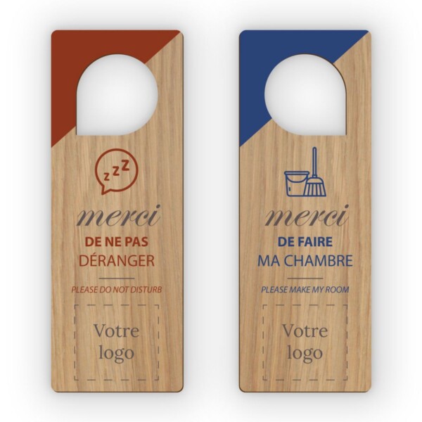 accroche porte chambre hotel