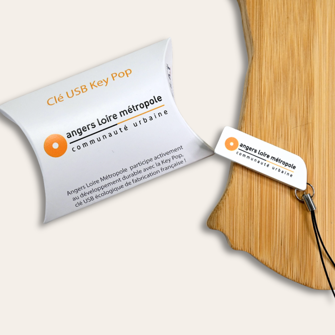Clé USB - Amidon Maïs Angers Loire métropole Clé USB amidon de maïs personnalisée Angers Loire Métropole.