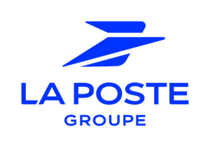 logo la poste bleu