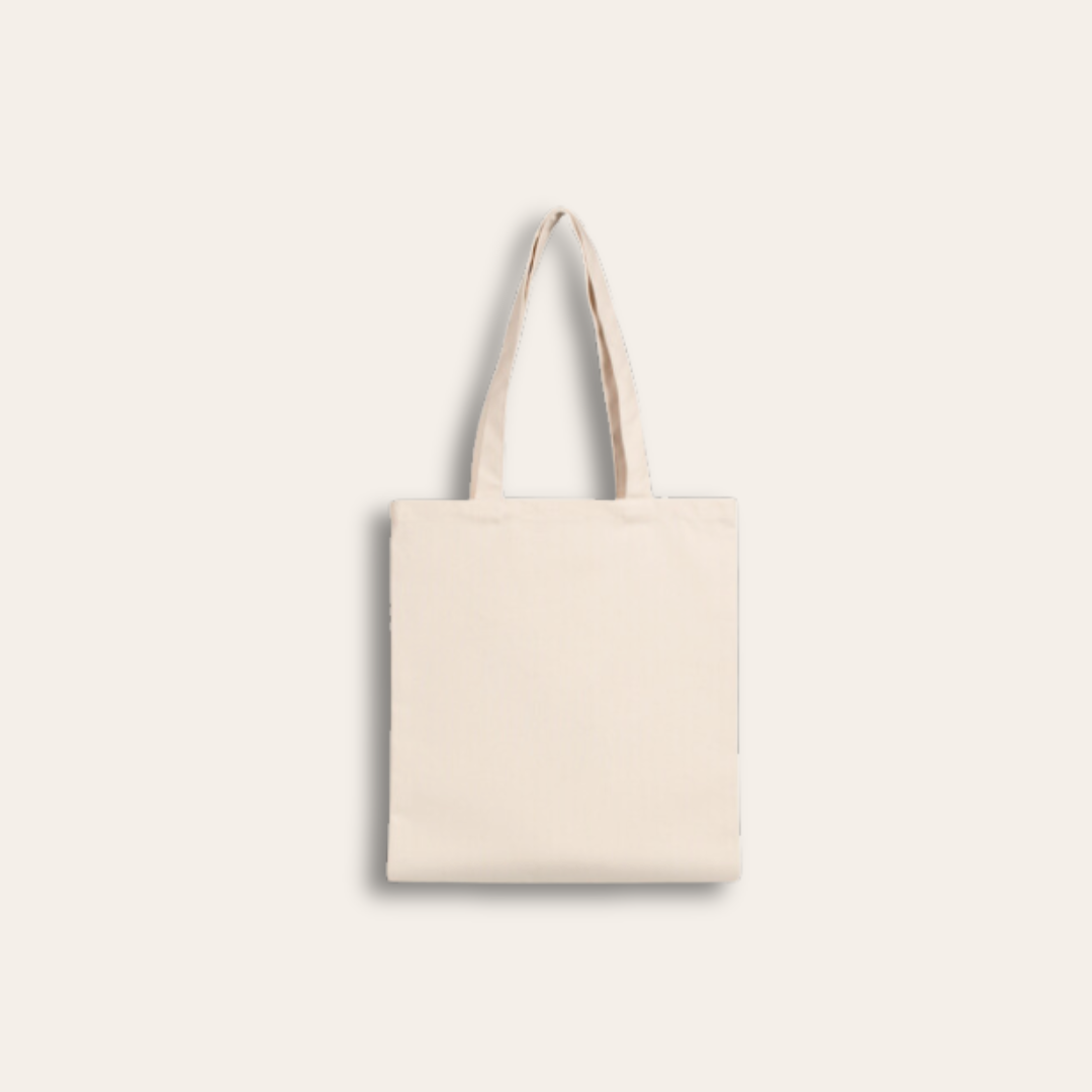 Tote bag personnalisable Tote bag beige.