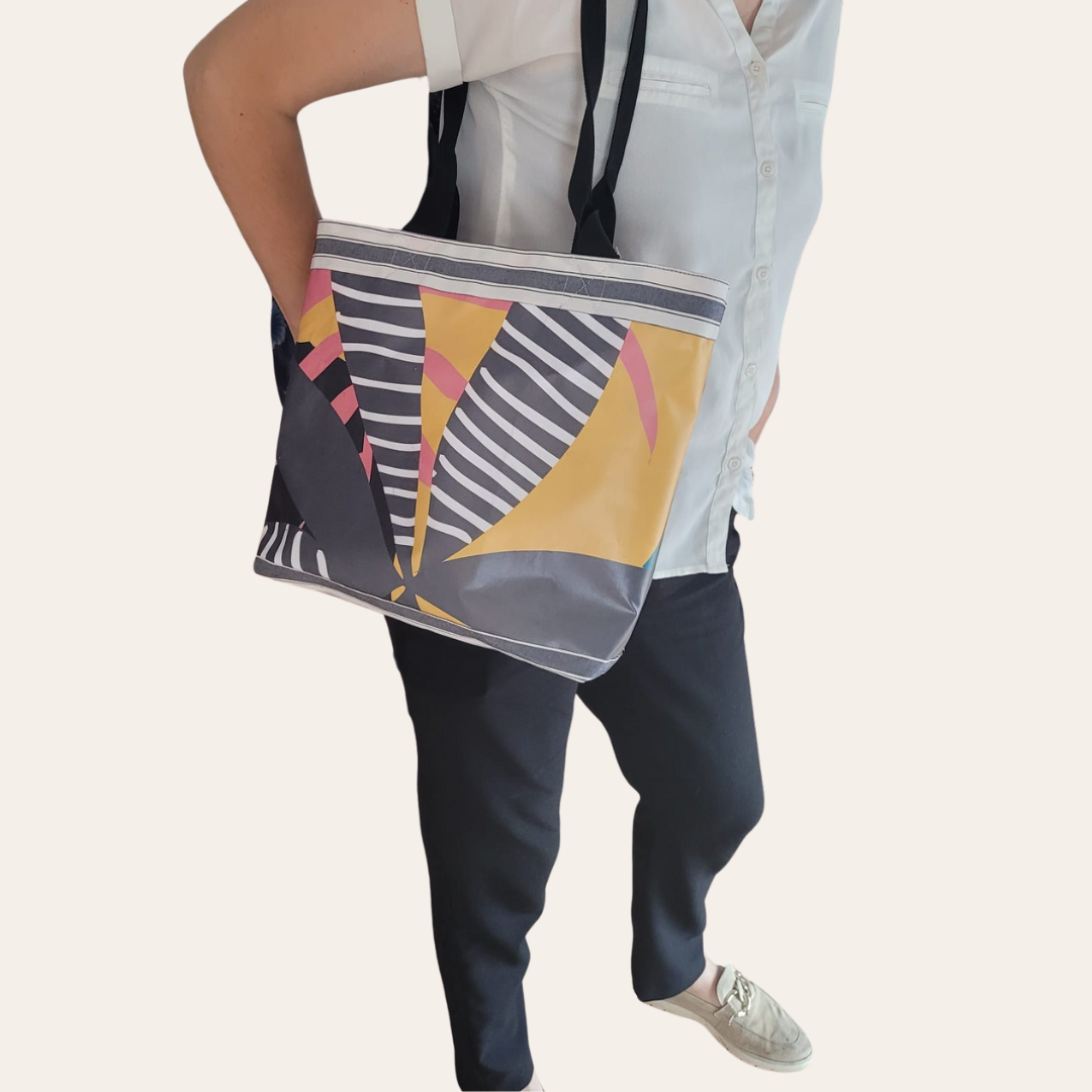 totebag - bâche recyclée