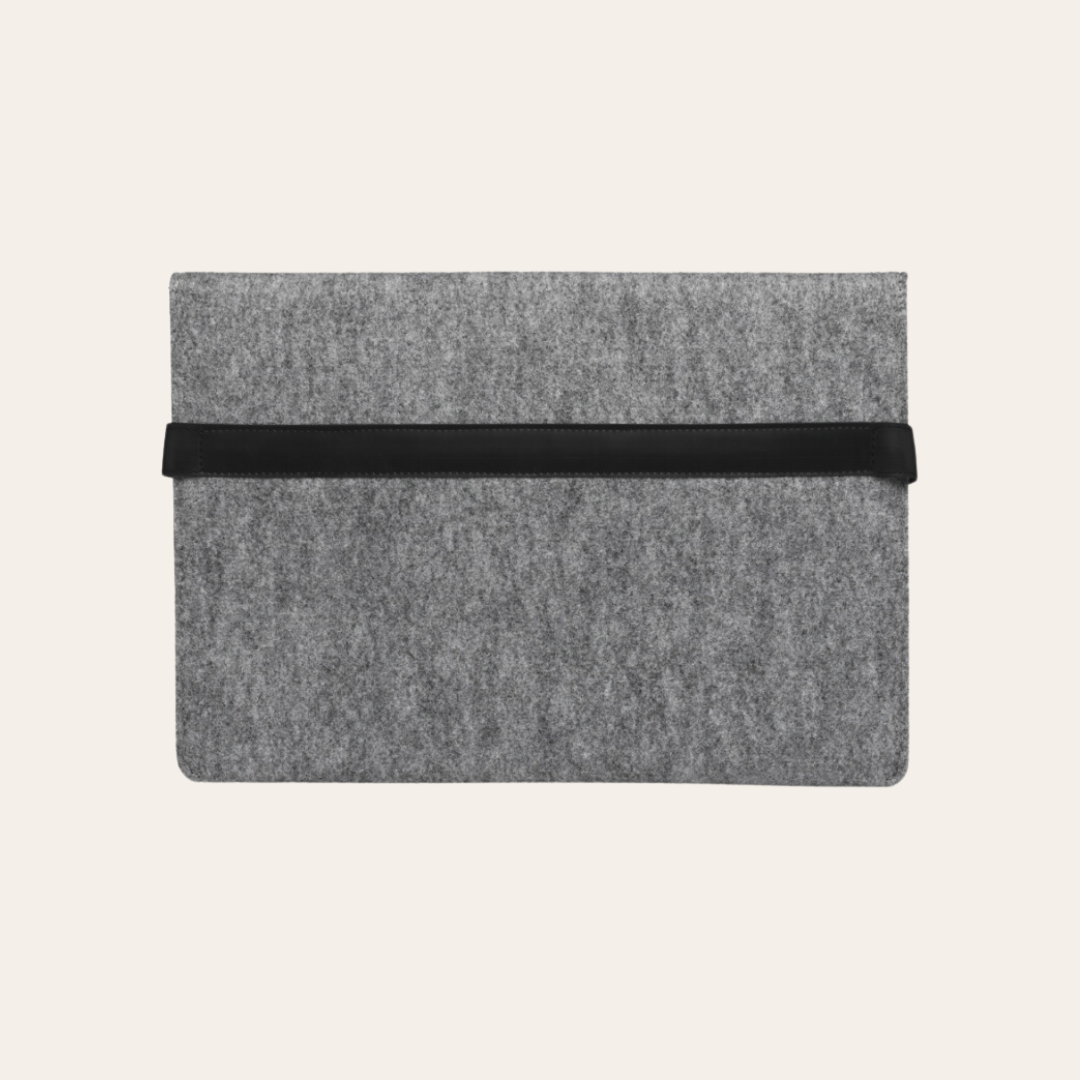 Housse ordinateur upcyclée - dos