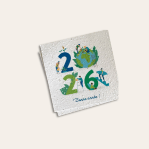 Carte de Voeux à planter