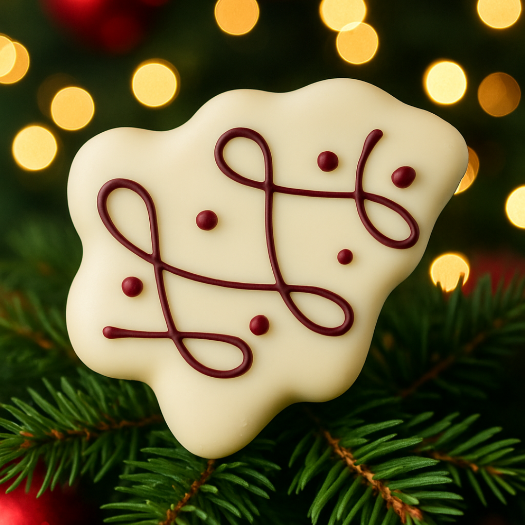 Sapin chocolat blanc guimauve