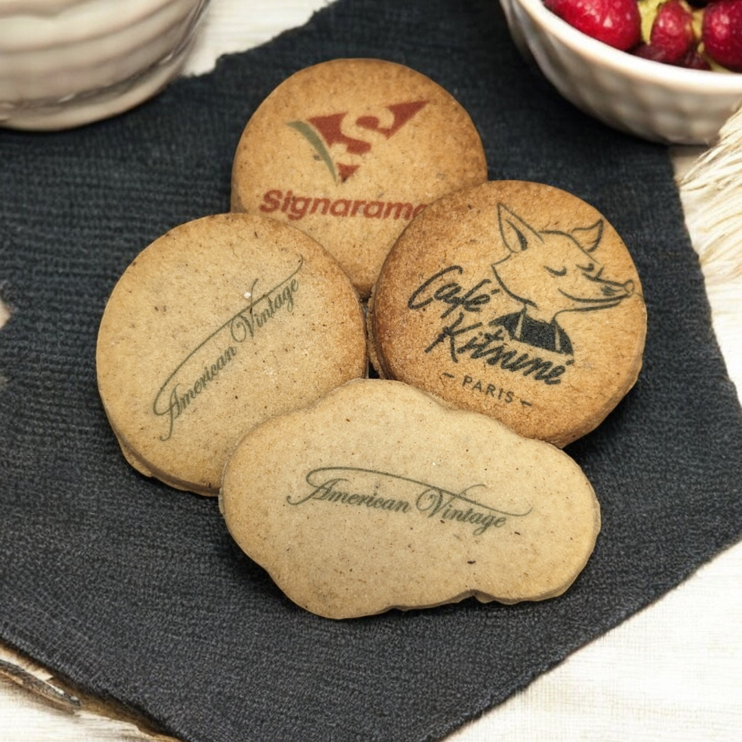 biscuits avec impression direct - sans nappage sucre