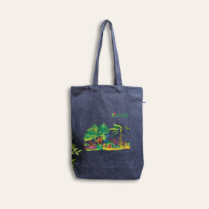 Tote bag denim - Made in France