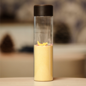Bouteille sensorielle sable